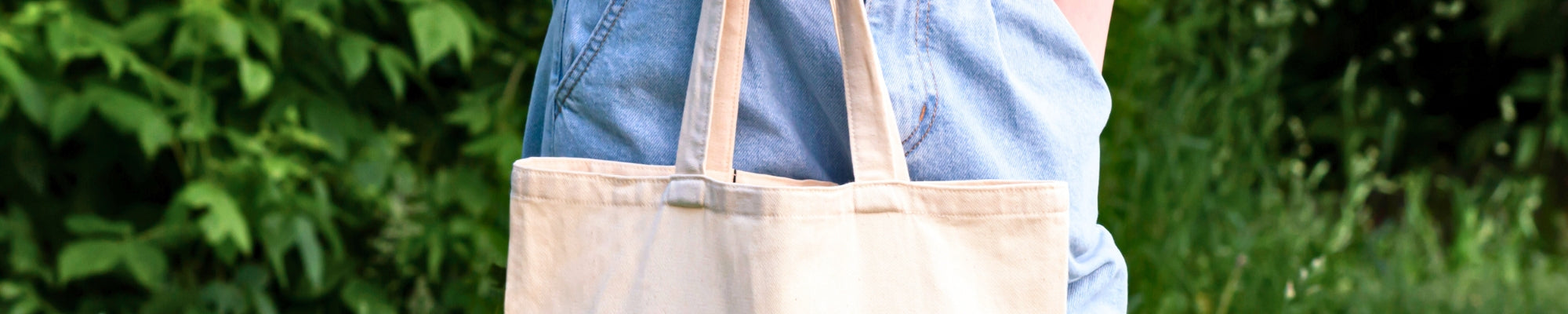 calico cotton tote bag