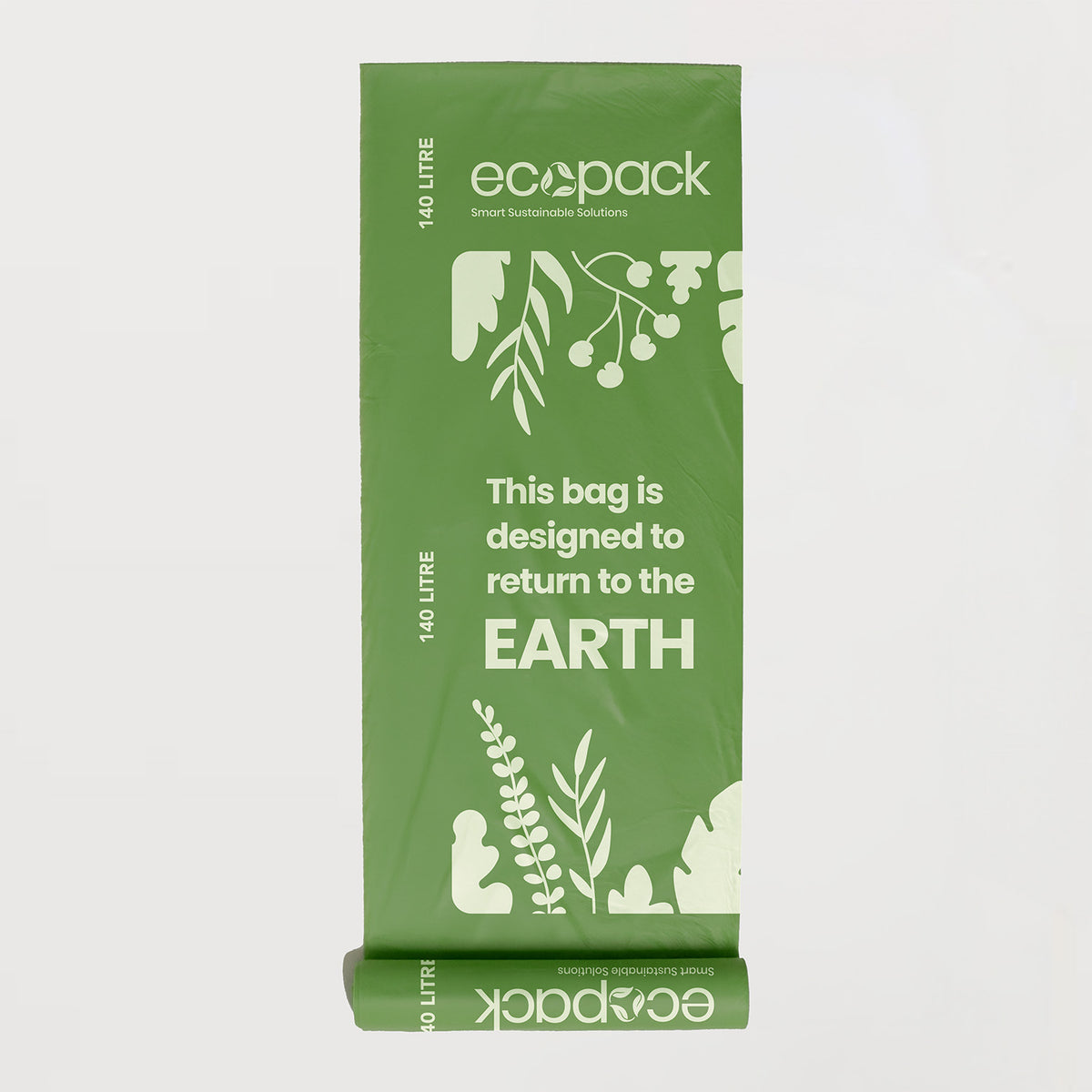 Ecopack 140L Compostable Bin Liners Bag 