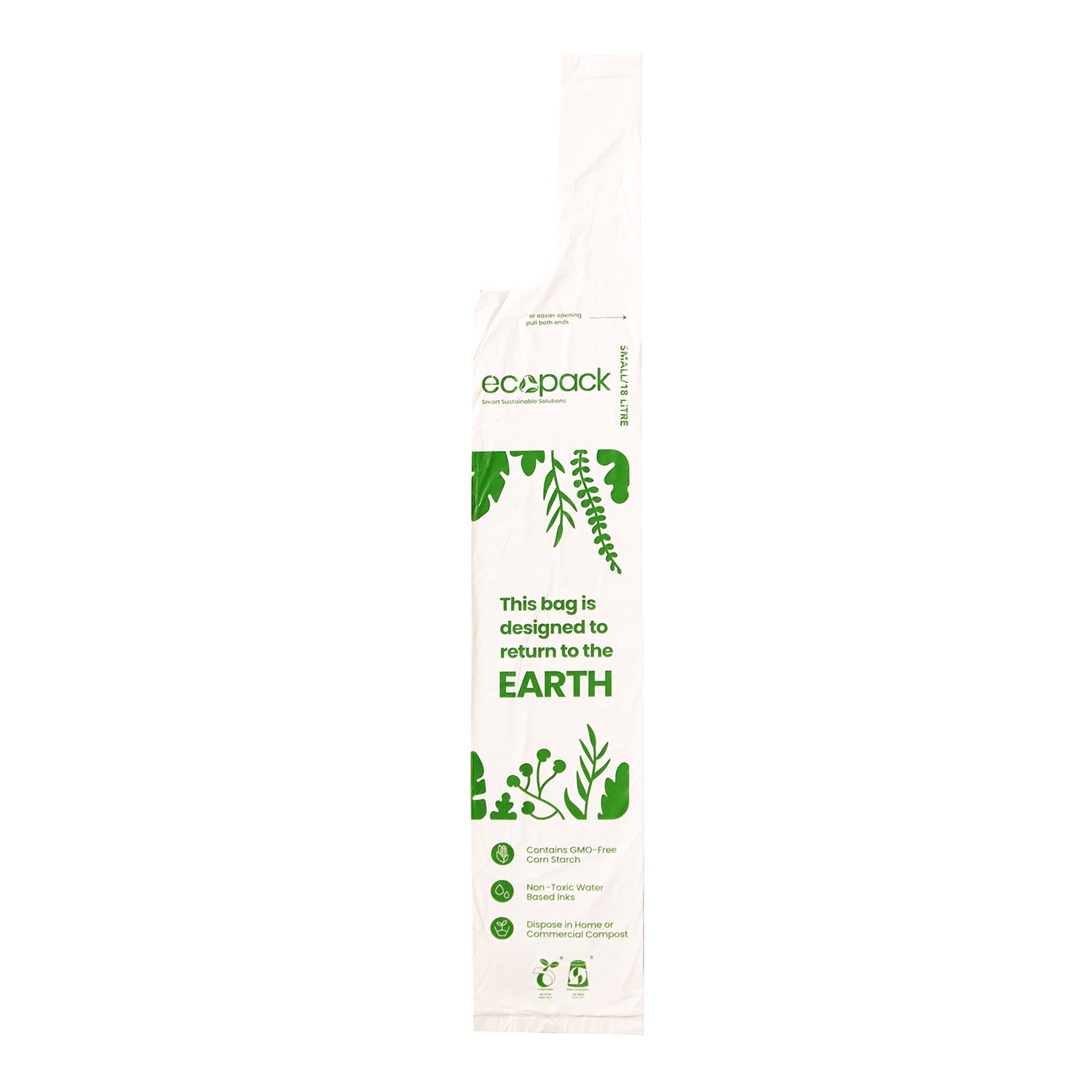 Ecopack 18L Compostable Bin Liners Bag