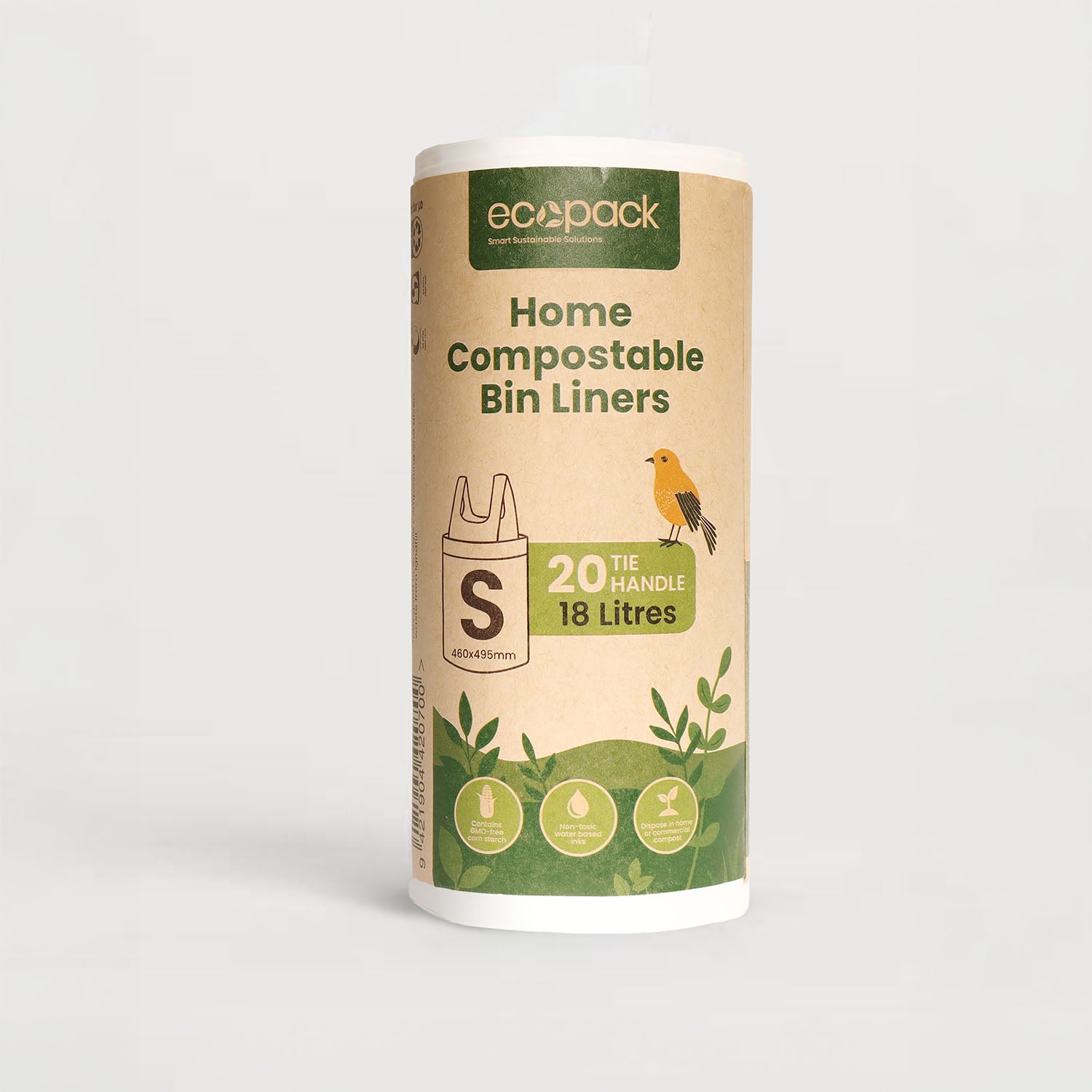 Ecopack 18L Compostable Bin Liners