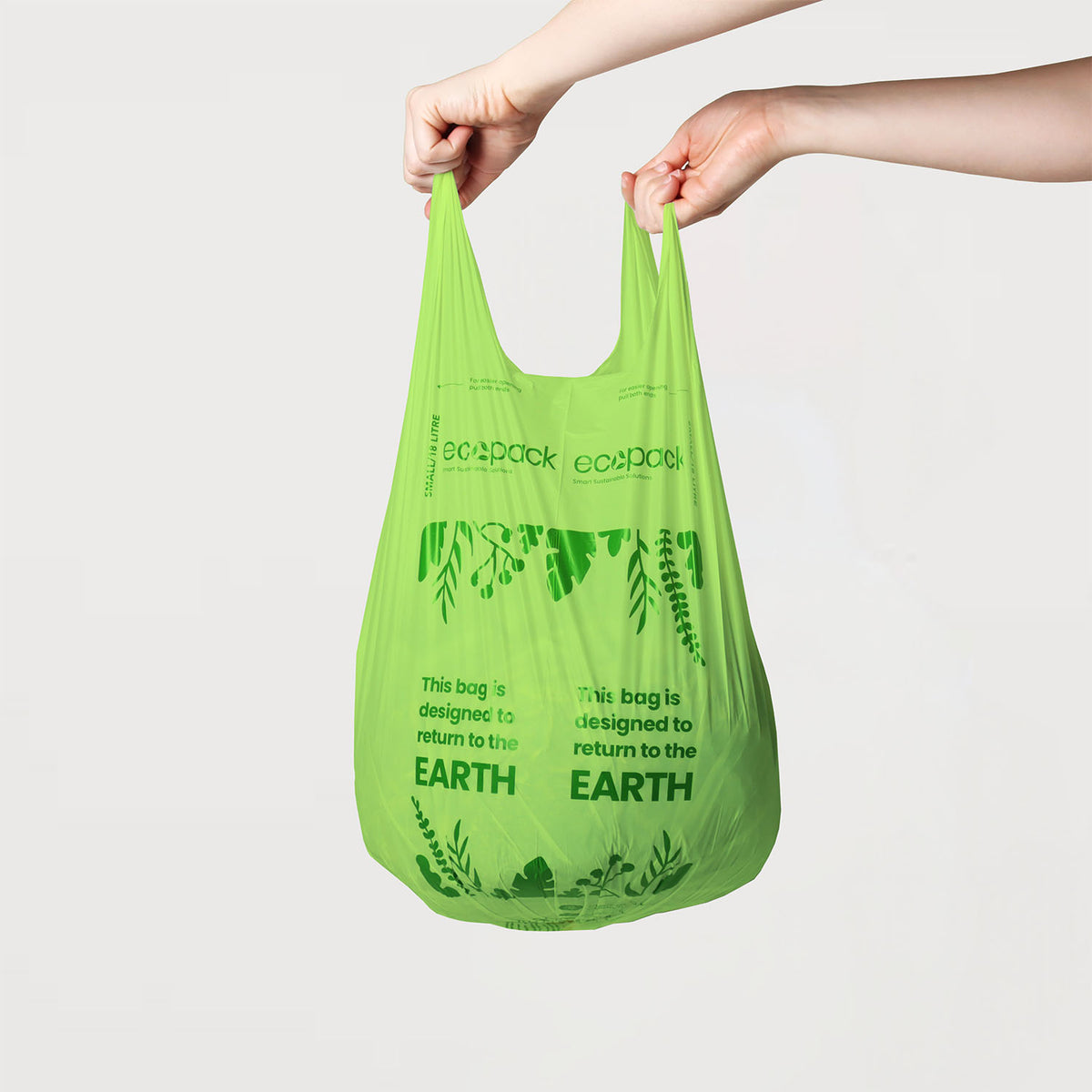 Ecopack 18L Compostable Bin Liners – Dispenser Box Refill (50 Bags) Bag