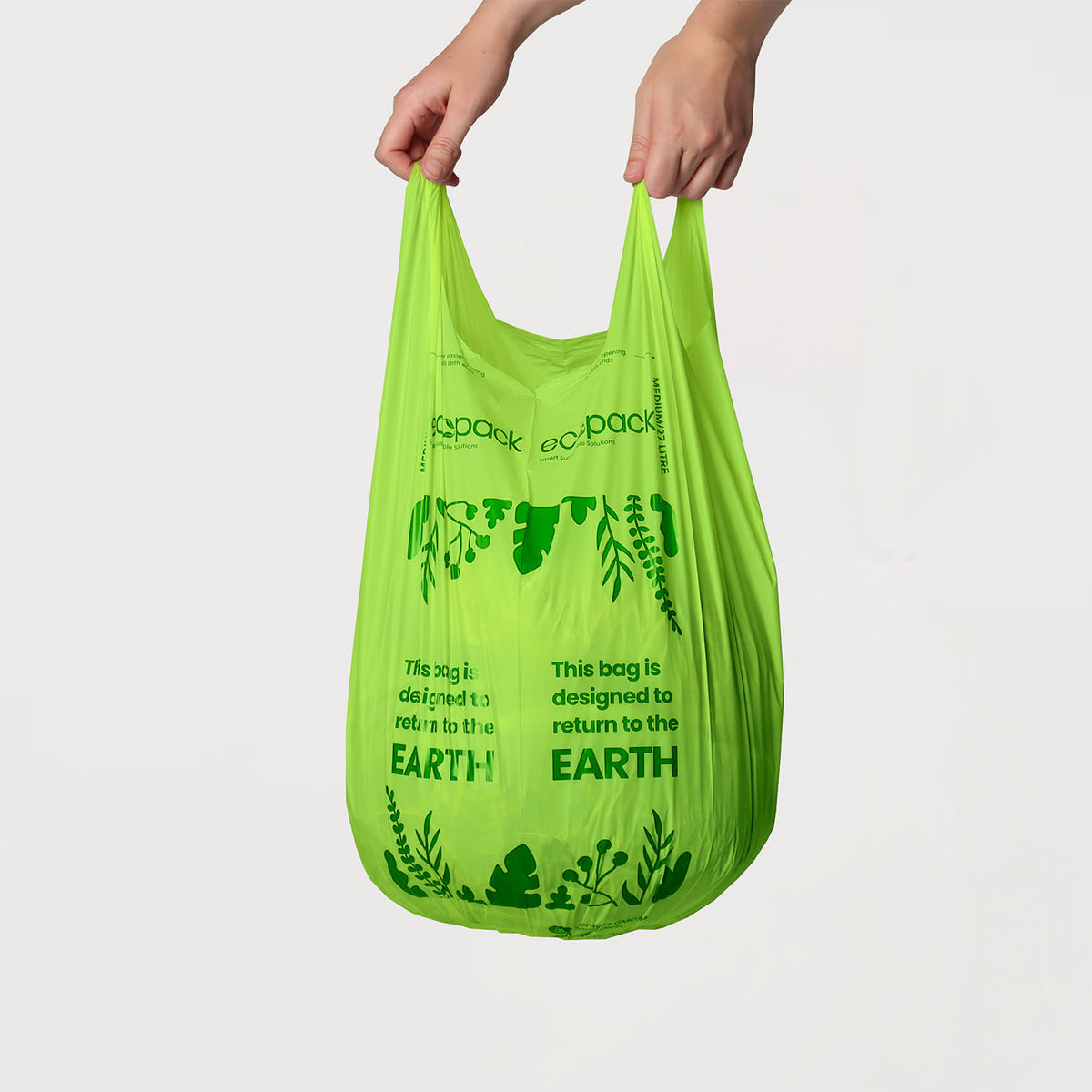 Ecopack 27L Compostable Bin Liners – Dispenser Box Refill Bag