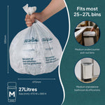 Ecopack 27L Ocean Bound Recycled Plastic Size