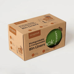 Ecopack 36L compostable bin liners dispenser box