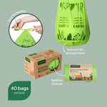 Ecopack 36L Compostable Bin Liners – Dispenser Box Refill Features