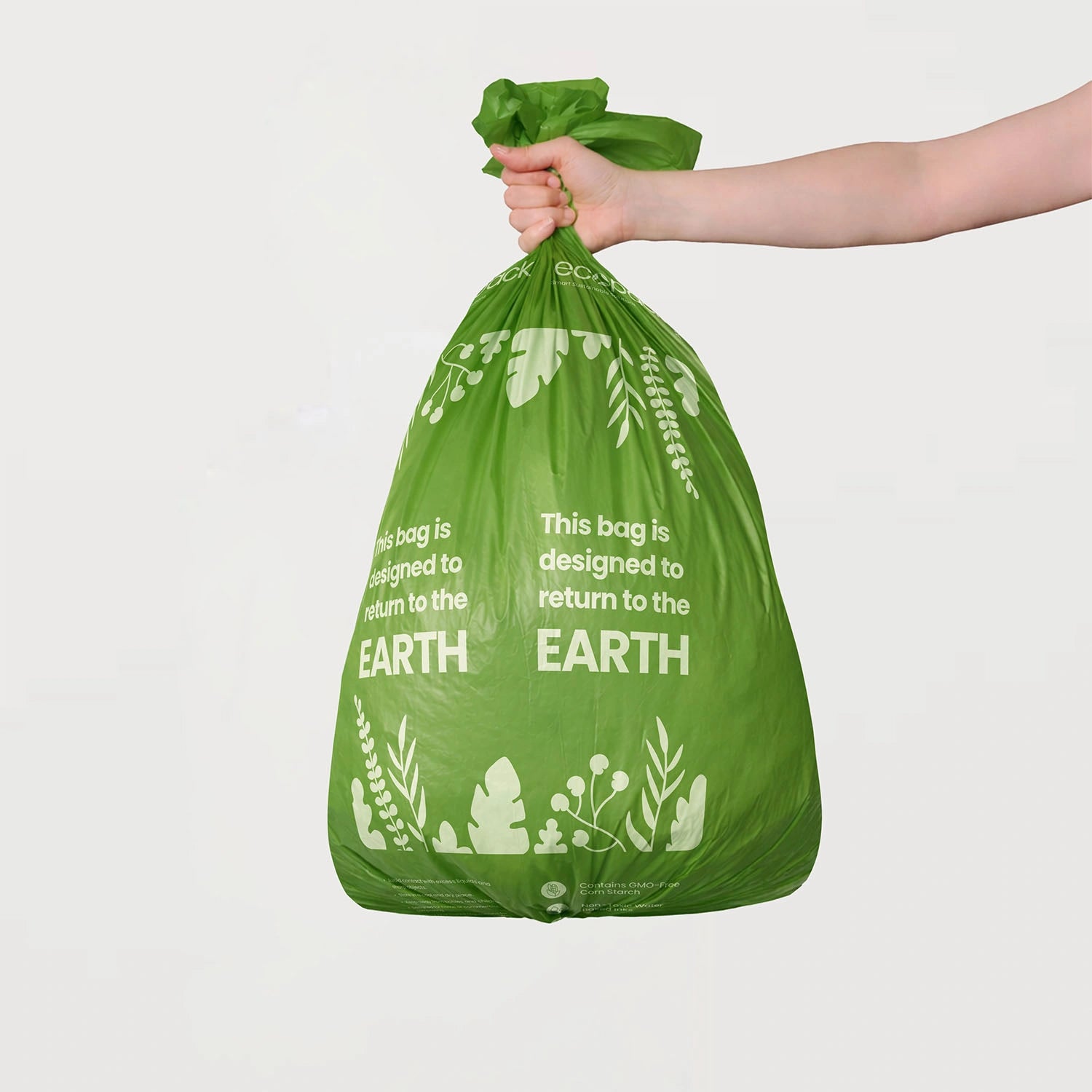 Ecopack Compostable Garbage Bags 2 Rolls Bundle