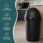 Ecopack 70L XL Recycled Plastic Garbage Bags Overview