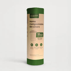 Ecopack 80L Compostable Bin Liners Roll (10 Bags)