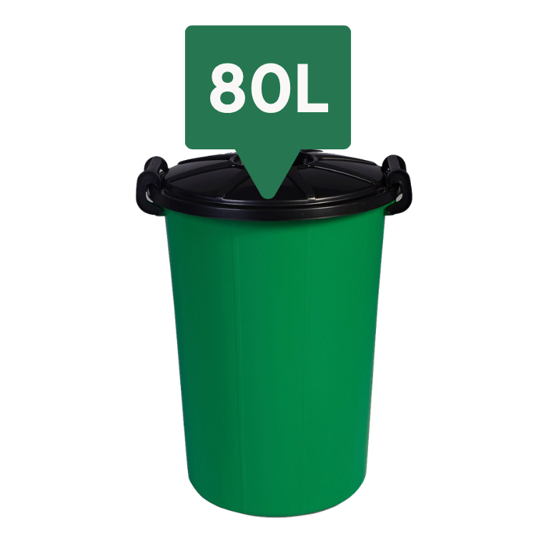 80l garbage bin