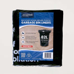 Ecopack 82L Recycled Garbage Bags Heavy Duty