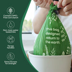Ecopack 8L Compostable Green Bin Liners Dispenser Box Overview