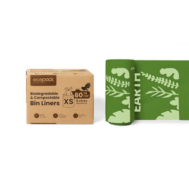 Ecopack 8L Bin Liners Bulk Box Compostable