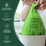 Ecopack 8L Compostable Lime Green Bin Liners Overview