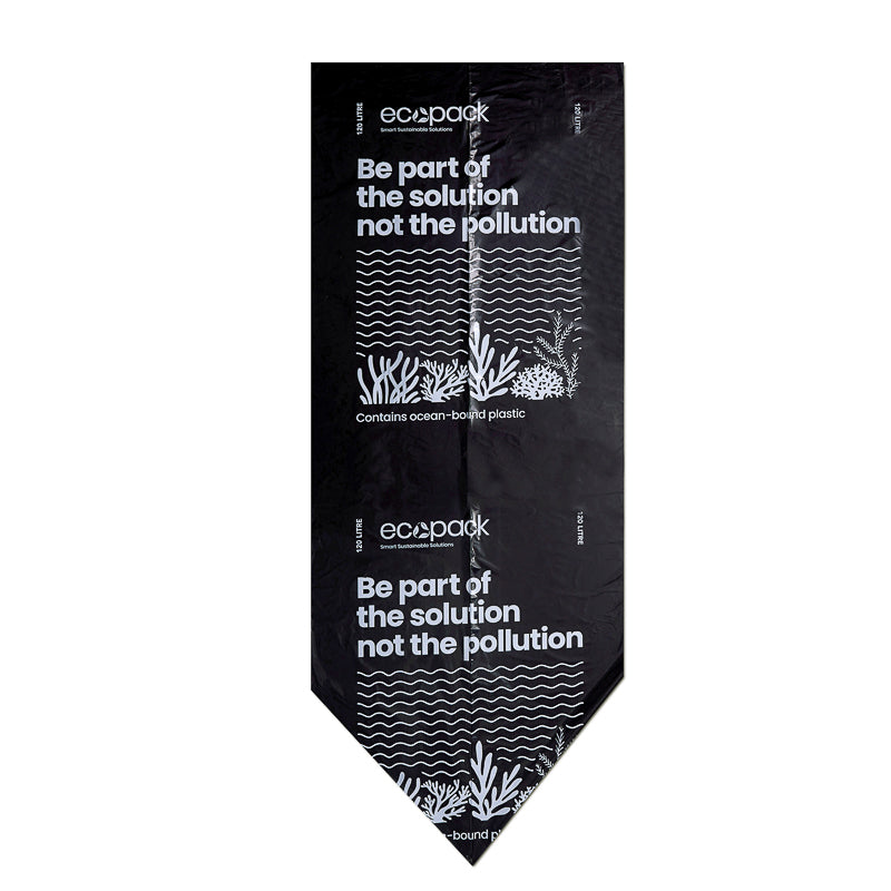 Ecopack Recycled Wheelie Bin Liners - Heavy Duty - Top View