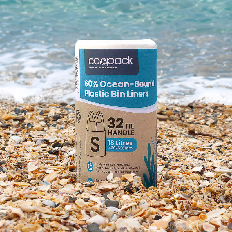 60% Recycled Plastic Bags at the Ocean