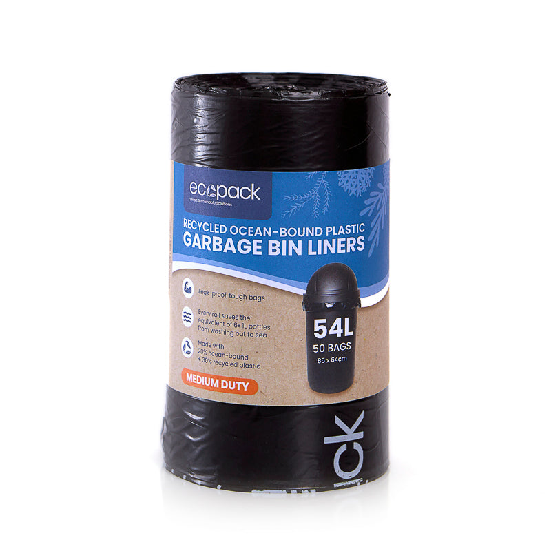 Ecopack 54L Recycled Garbage Bags
