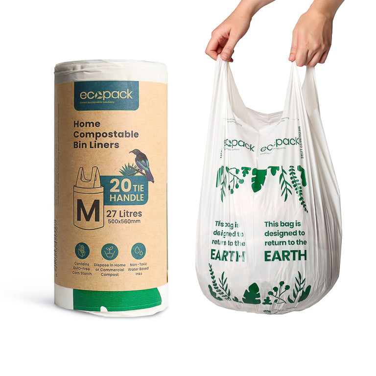 Shell Ecopack Recycled Plastic Bags | Garbage Bags | Ecopack Australia