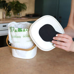 Ecopack Kitchen Counter Compost Bin with lid