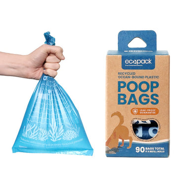 Ecopack Recycled Plastic Dog Poop Bags