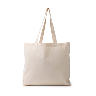 Natural cotton calico tote bag