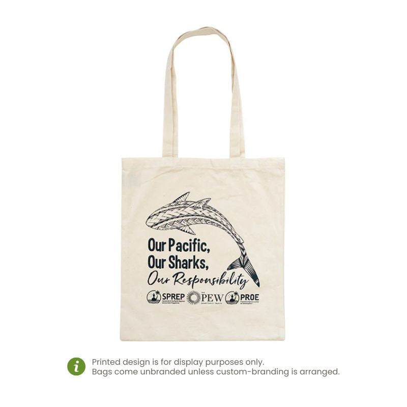 Promotional natural cotton calico tote bag