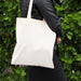 Promotional natural cotton calico tote bag