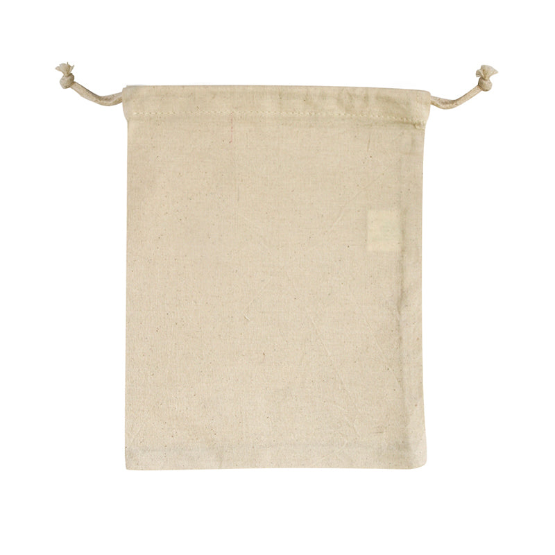 Drawstring Calico Bags Calico Drawstring Bag: Eco-friendly Solution - Customised