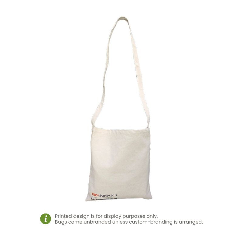 Ecobags Canvas Sling Bag with Inner Pocket
