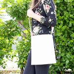 Natural Canvas Sling Tote Bag