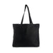 Ecobags Black Canvas Tote Bag with Gusset
