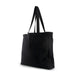 Ecobags Black Canvas Tote Bag with Gusset