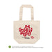 Ecobags Natural Canvas with Bottom Gusset Tote Bag
