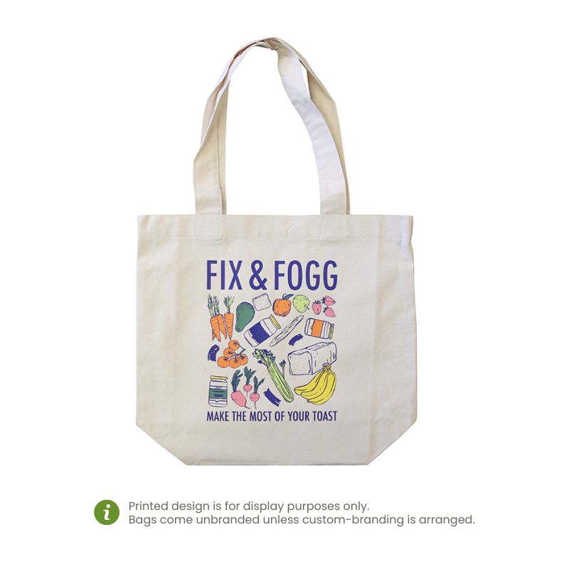 Ecobags Natural Canvas 'Good Grocer' Tote Bag
