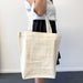 Ecobags Natural Canvas with Bottom Gusset Tote Bag