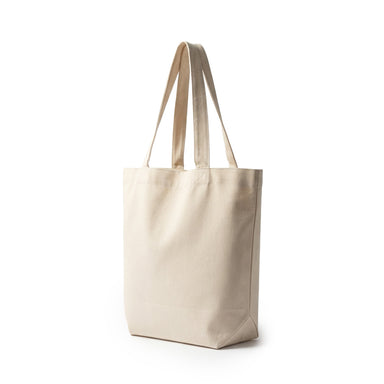 Ecobags Natural Canvas with Bottom Gusset Tote Bag