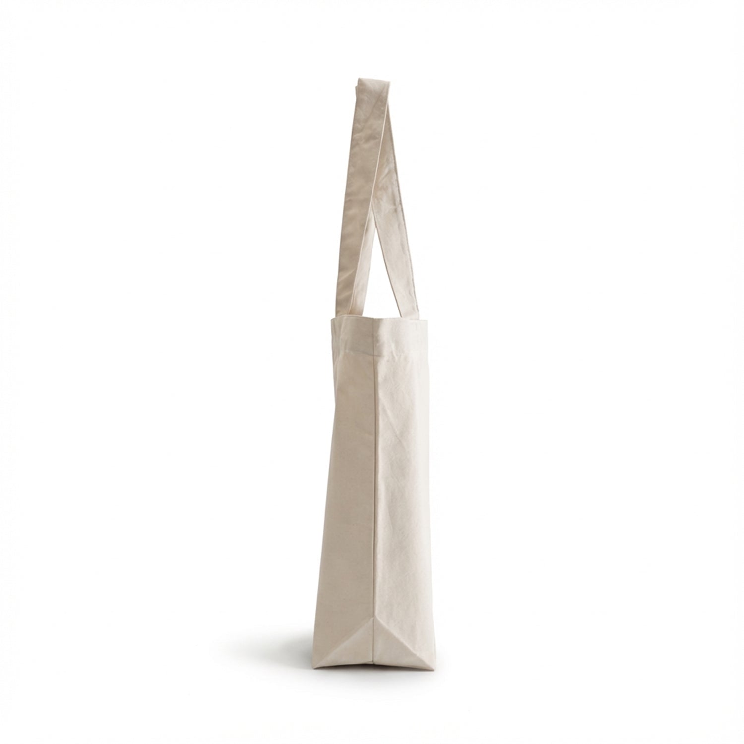 Ecobags Natural Canvas with Bottom Gusset Tote Bag