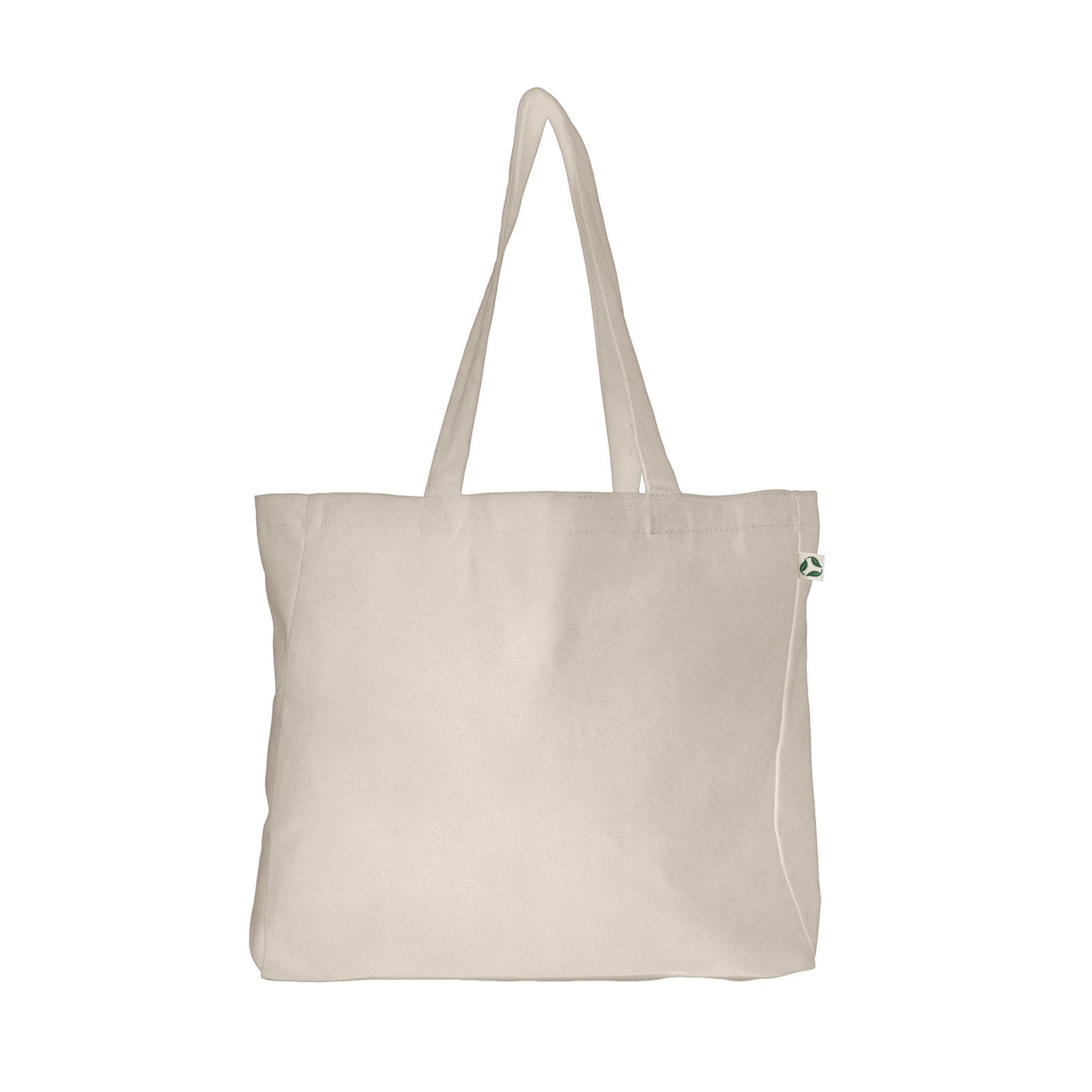 Fairtrade Natural Canvas Tote Bag with Guesset
