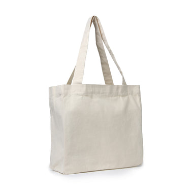 Fairtrade Natural Canvas Tote Bag with Guesset