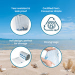 Ecopack White Recycled Plastic Bags Features
