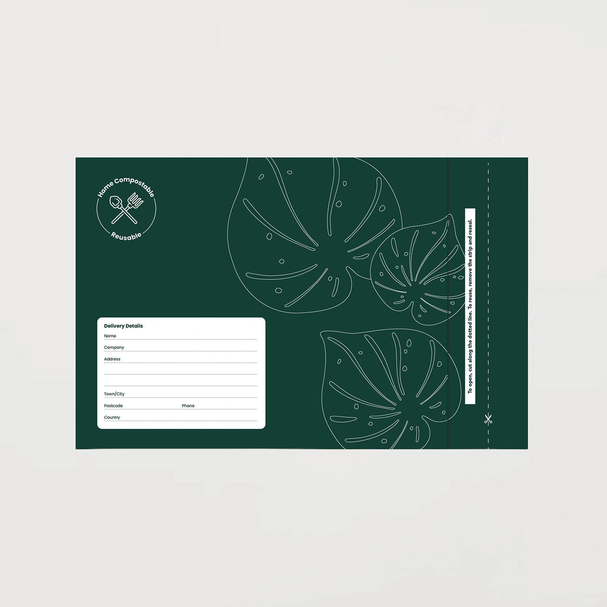 Ecopack A4 Compostable Postage Bag 