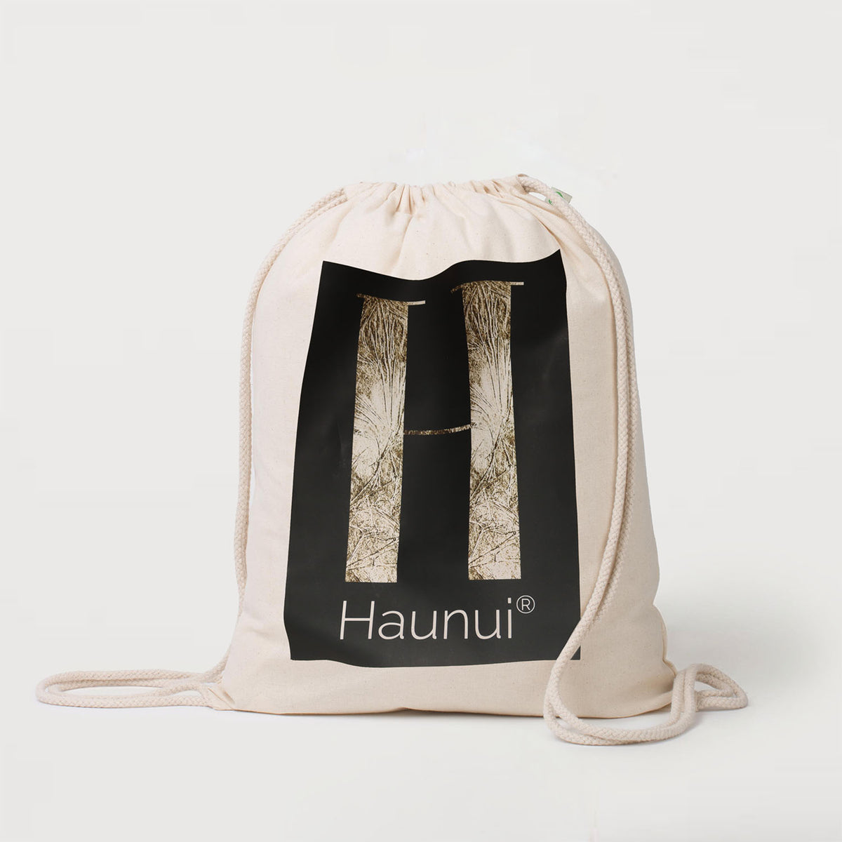 Ecobags Natural Cotton Calico Backpack - Custom Printing Haunui