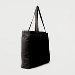 Ecobags Black Calico Tote Bags With Gusset