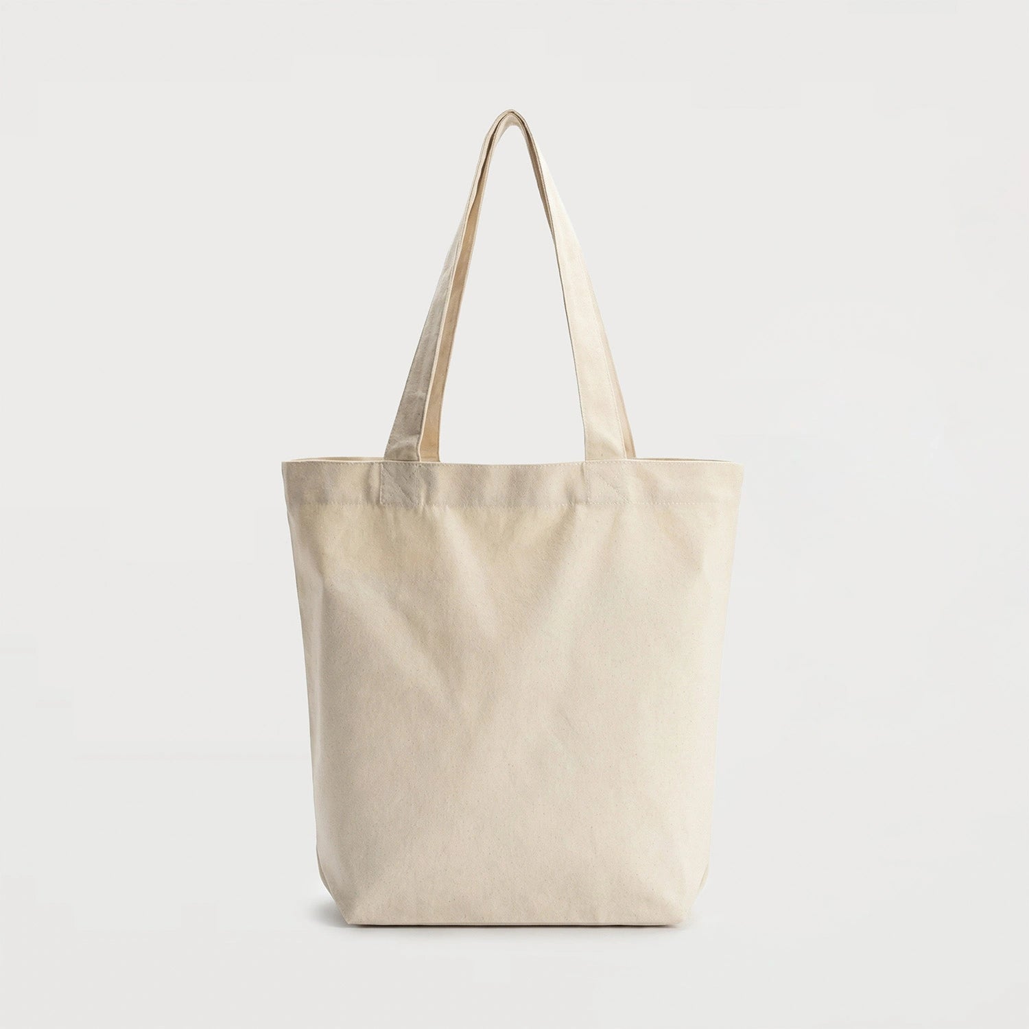 Ecobags Natural Canvas with Bottom Gusset Tote Bag