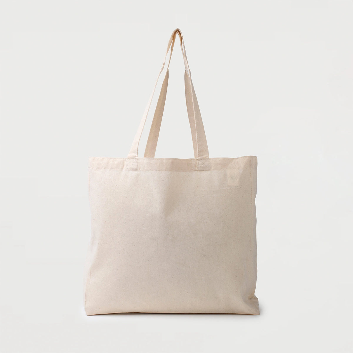 Natural cotton calico tote bag