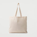 Natural cotton calico tote bag