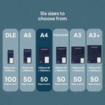 Ecopack recycled plastic different mailing satchels sizes - A4