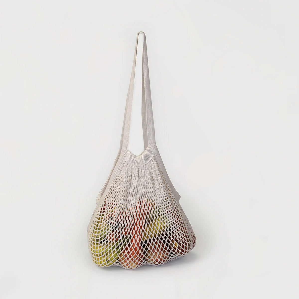 Ecopack Fairtrade & Organic Cotton String Bag with Long Handle