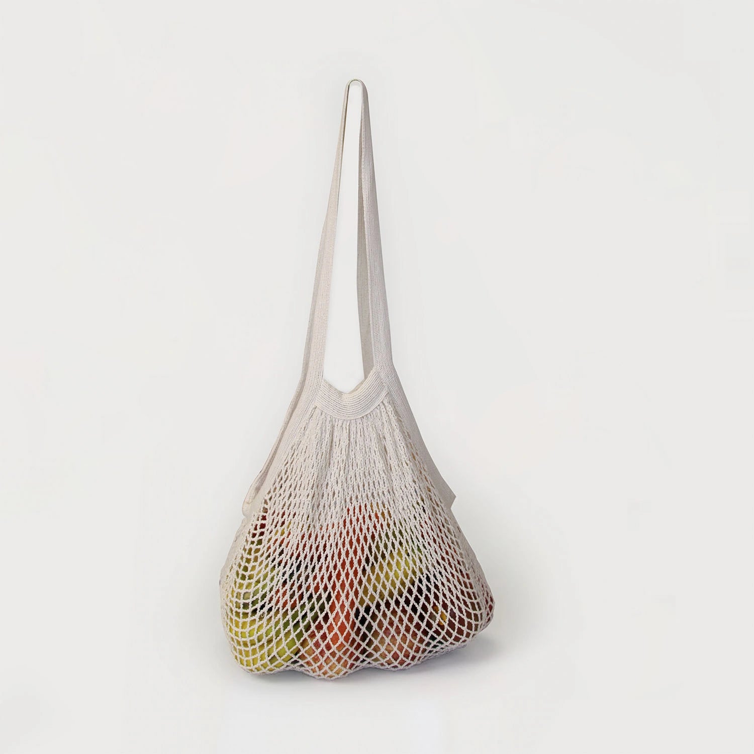 Ecopack Fairtrade & Organic Cotton String Bag with Long Handle