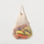 Ecopack fairtrade Organic Cotton Short Handle String Carry Bag