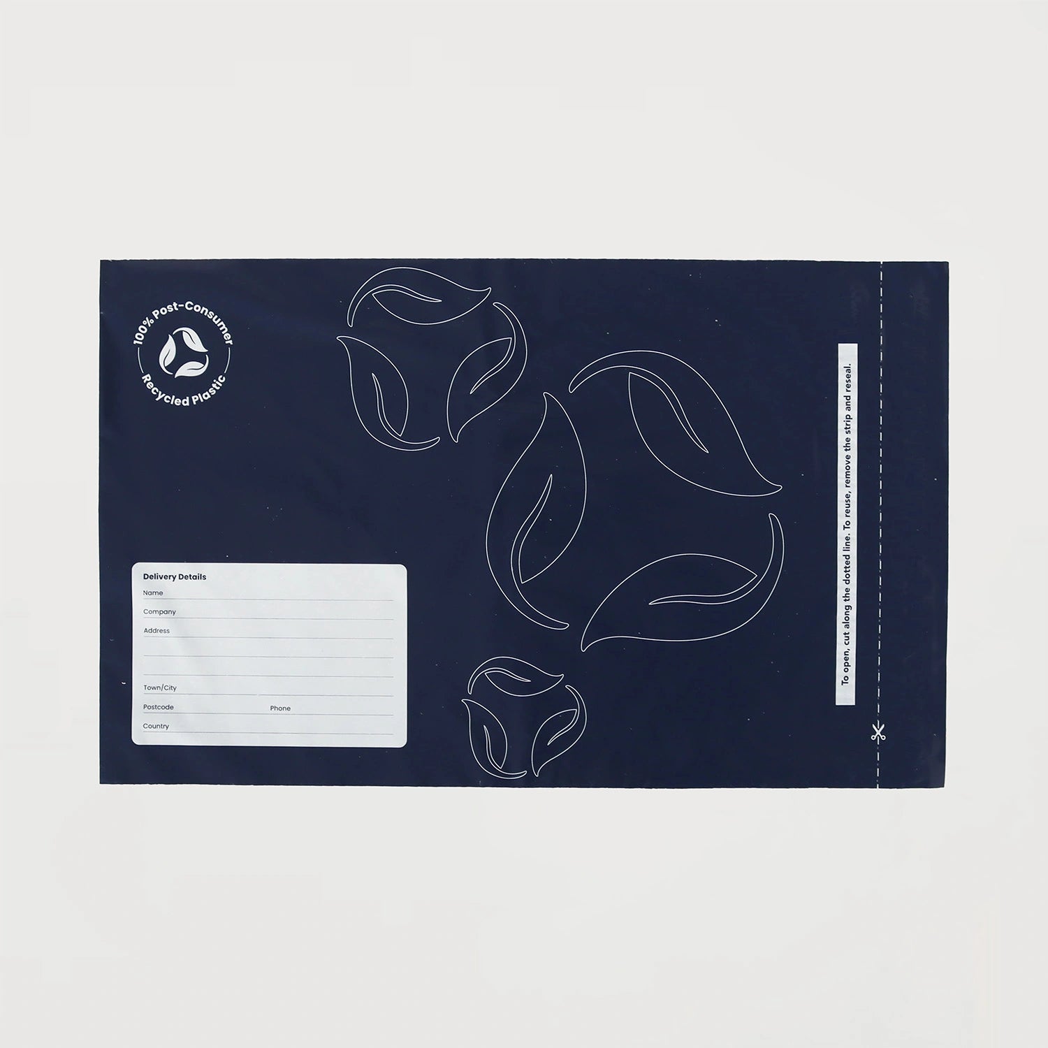 Ecopack Foolscap Recycled Plastic Postage Bag